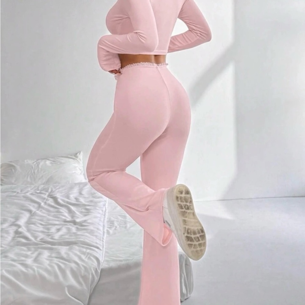 Pink Two-Piece Set - Picture 2 of 4